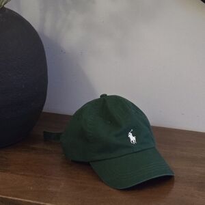 Ralph Lauren Cotton Chino Baseball Cap - New Forest